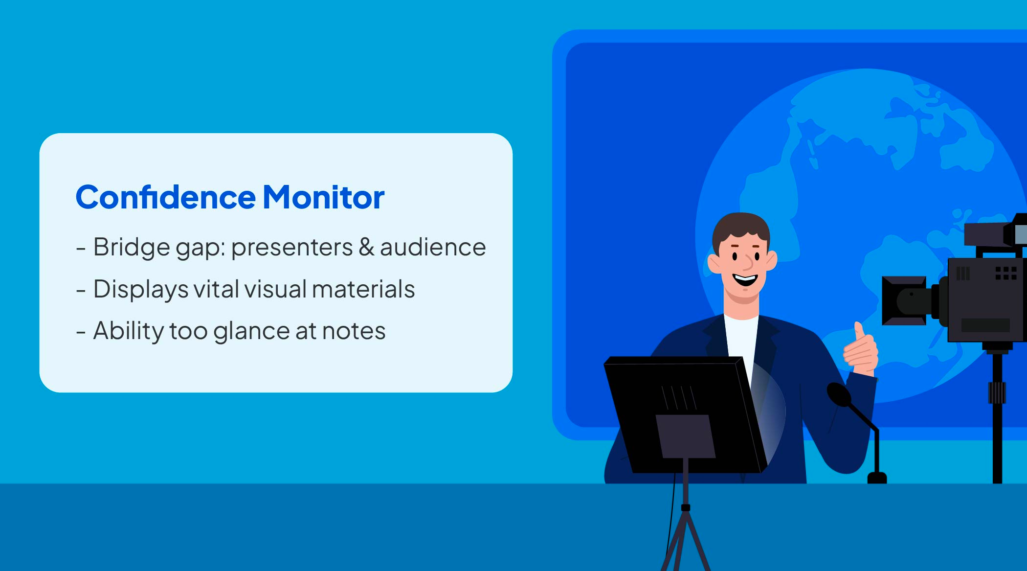 man hosting a virtual event using event tech